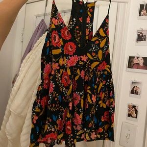 Floral tank no brand